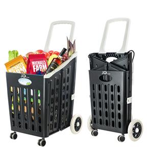 Folding shopping cart