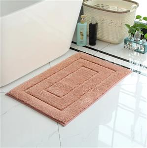 Factory Customized Anti-slip Entrance Door Mat Solid Color Thin Instant Dry Designer Bath Mat
