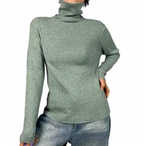 High Quality Cozy Wool Knitted Sweaters for Women Winter Thermal Turtleneck Sweaters for Women